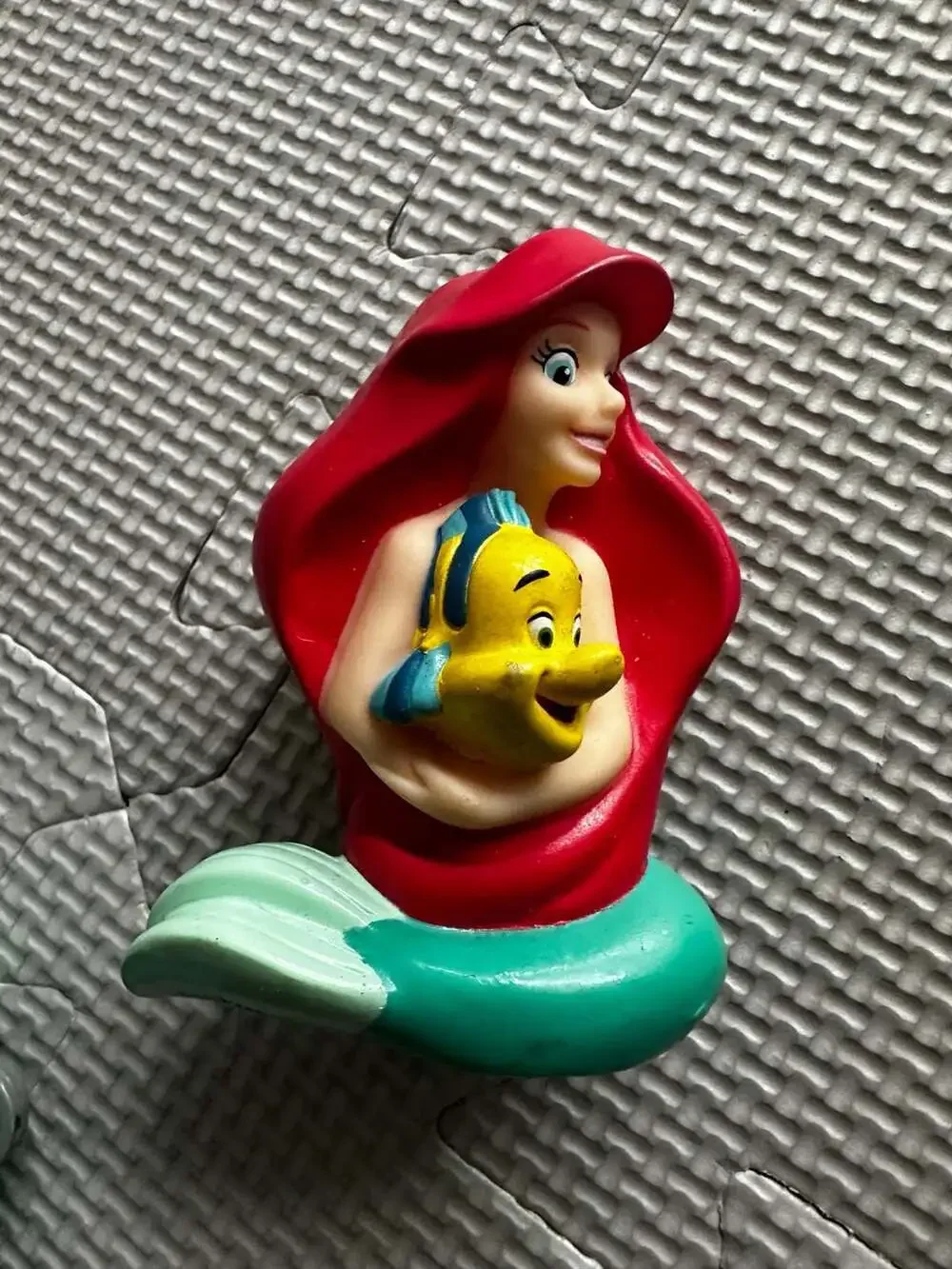 Disney The Little Mermaid Ariel and Flounder DecoPac Cake Topper Figurine